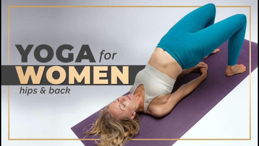 10 Min Beginner Hips And Back Morning Yoga | YOGA FOR WOMEN