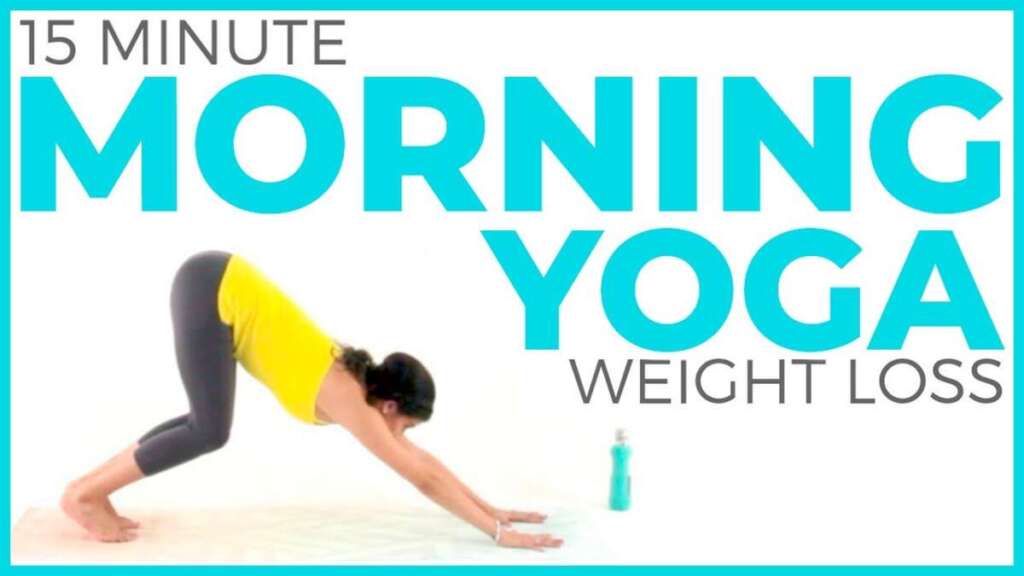 15 Minute Morning Yoga For WEIGHT LOSS ???? Fat Burning Yoga Flow