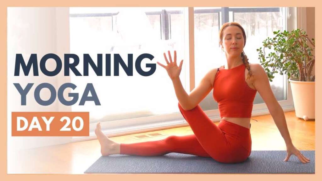 DAY 20: ACKNOWLEDGE – 10 Min Morning Yoga Stretch – Flexible Body Yoga Challenge
