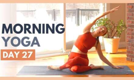 DAY 27: SOOTHE – 10 Min Morning Yoga Stretch – Flexible Body Yoga Challenge