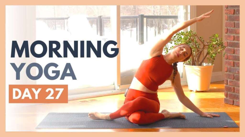 DAY 27: SOOTHE – 10 Min Morning Yoga Stretch – Flexible Body Yoga Challenge