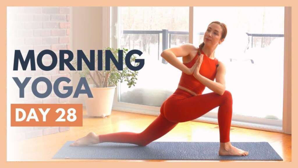 DAY 28: CLEANSE – 10 Min Morning Yoga Stretch – Flexible Body Yoga Challenge