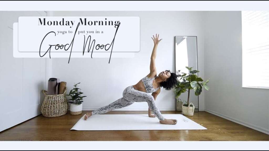 ⛅️ ☀️ Monday Morning Yoga For A Seriously GOOD MOOD!