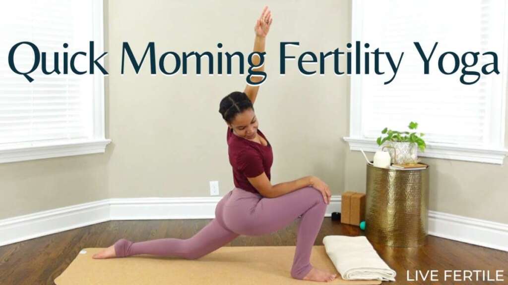 Quick Morning Women’s Health Yoga | Nourishing Morning Yoga For Fertility Self-Care | @elixhealing