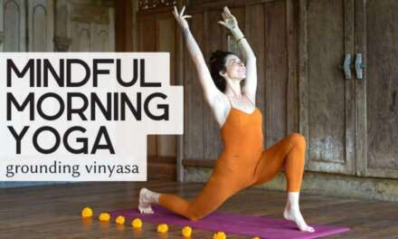 20 Minute GROUNDING ???? Mindful Morning Vinyasa Yoga | COLE CHANCE YOGA