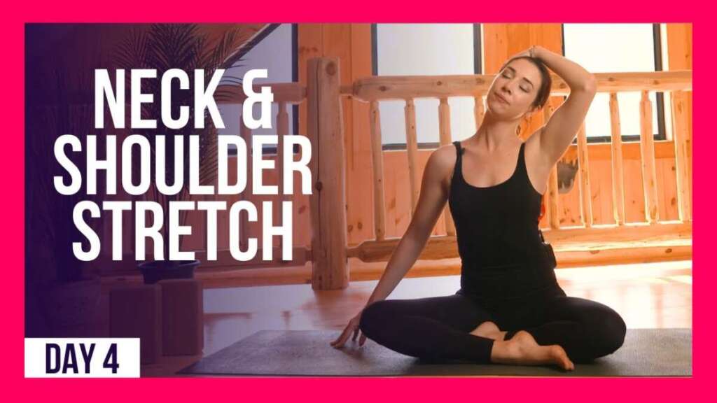 10 Min Morning Yoga For Neck & Shoulder Relief – Day #4 (NECK & SHOULDER STRETCHES)