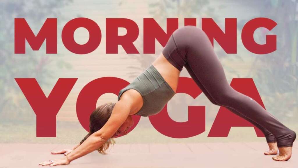 15 Min Morning Yoga Continuous Flow | Feel Calm & Centered