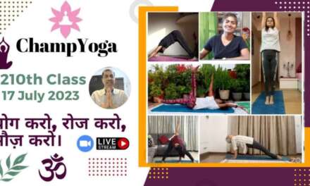 Morning Yoga Live (17 July 2023)
