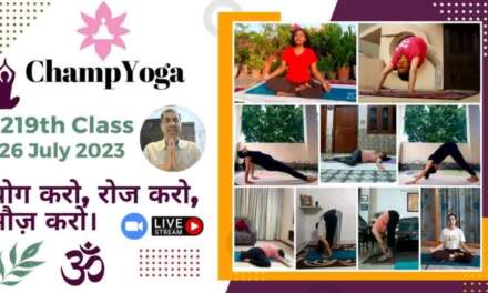 Morning Yoga Live (26 July 2023)