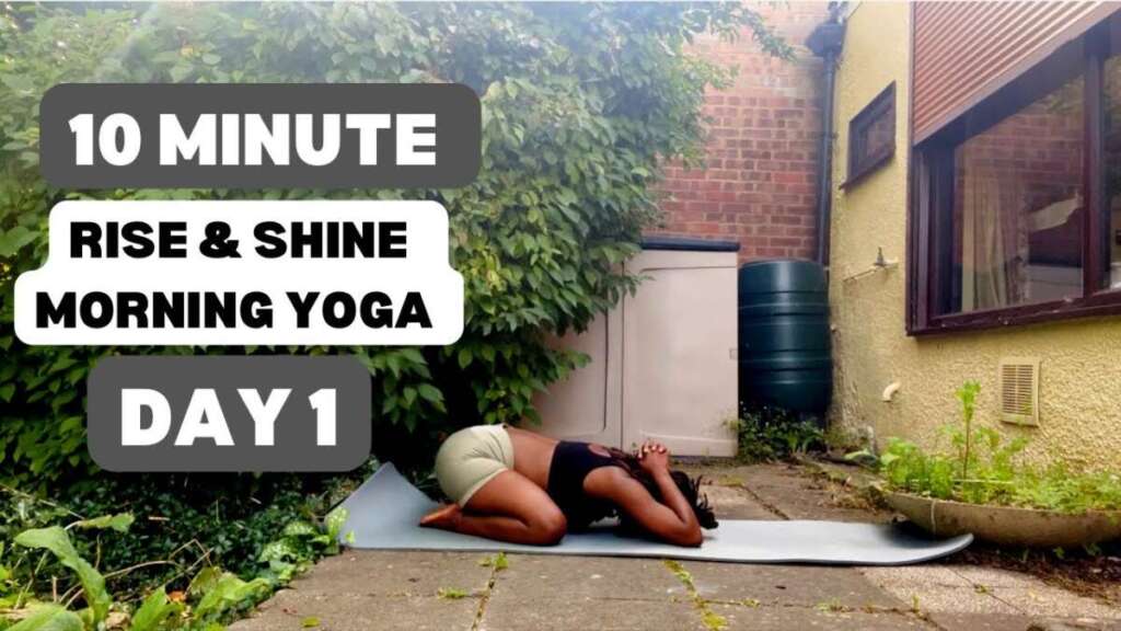 Rise & Shine 10 Min Morning Yoga Challenge Day 1 | Start Your Day Right!