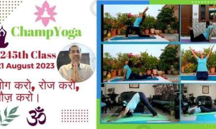 Morning Yoga Live (21 August 2023)