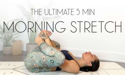 5 Min Morning Yoga For Beginners | 30 Day Yoga Challenge | DAY 13
