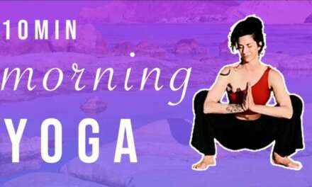 MORNING YOGA – 10 Min Full Body Morning Stretches For Energy, Strength, & Sore Muscles