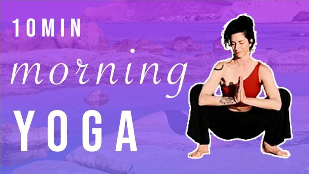 MORNING YOGA – 10 Min Full Body Morning Stretches For Energy, Strength, & Sore Muscles