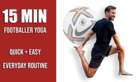 Pro Footballer’s Quick Morning Stretch And Yoga Routine | 15 Minute Yoga For Soccer Players
