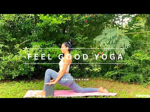 15 – Minutes Feel Good Yoga – All Levels Friendly Morning Yoga