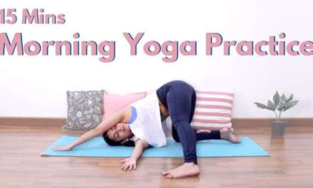 15 Mins Morning Yoga Practice | Full Body Routine With Warmup, Suryanamaskar & Pranayama Practice