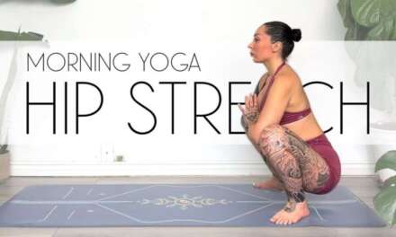 12 Min Morning Yoga Hip Stretch ✨ HIP TENSION RELIEF!