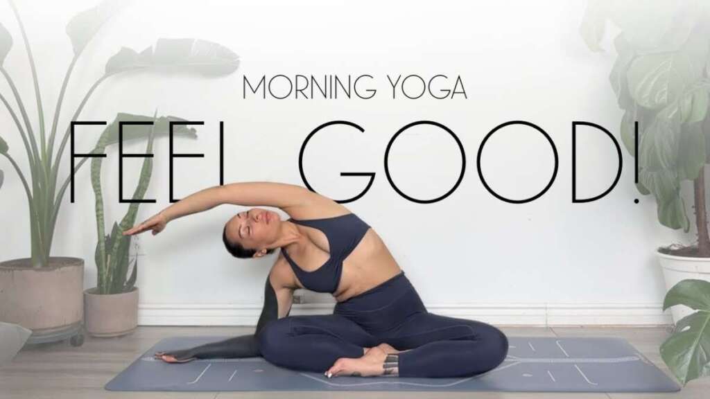 8 Min Morning Stretch – FEEL GOOD MENTALLY AND PHYSICALLY!