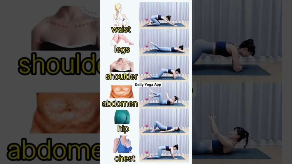 Top 6 Poses For Yoga Beginners????Let’s Get Started.#dailyyoga #yoga #fitness