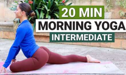 20 Min Intermediate Morning Yoga Flow | Full Body Stretch & Flow