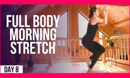 10 Min FULL BODY Stretch Wake Up Yoga – Day #8 (FULL BODY MORNING YOGA)