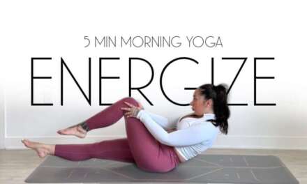 5 Min Energizing Power Morning Yoga
