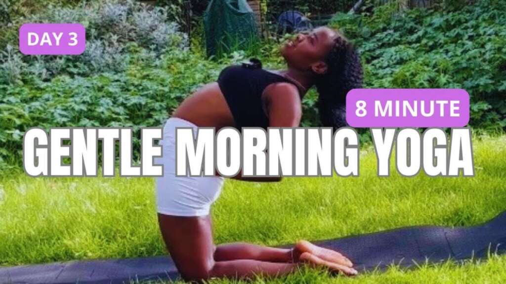 ????️ 8 Min Gentle Morning Yoga Stretch | Ease & Stretch Into A New Day | Day 3