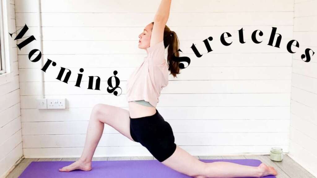 STRETCHY MORNING YOGA ROUTINE | Stretches To Release The Back & Hips | LEMon Yoga Stretches