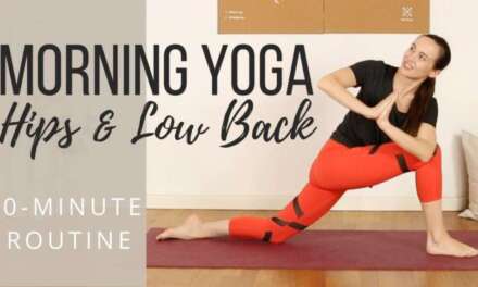 Morning Yoga For Hips And Lower Back – 10 Min Yoga Flow To Release Tension