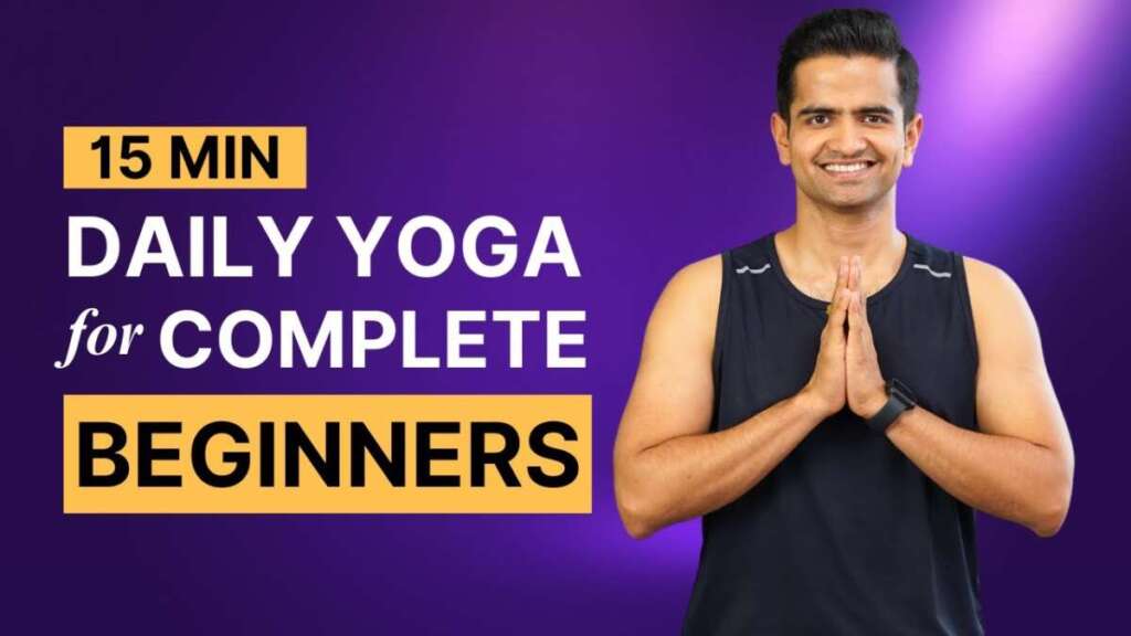 15 Min Daily Yoga For Complete Beginners | Morning Yoga | @YogawithNaveen