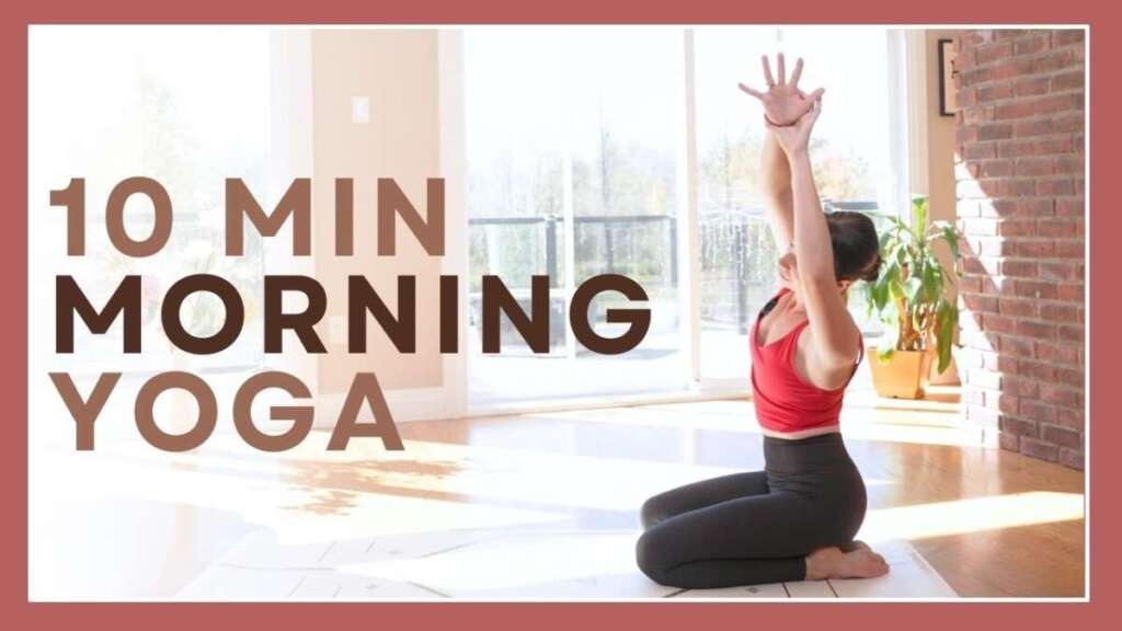 10 Min Morning Yoga – Gentle Beginner Yoga (NO PROPS)