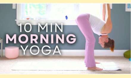 10 Min Morning Yoga For Neck & Shoulder Relief