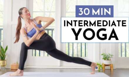 30 Min Intermediate Yoga Flow –  Full Body Yoga For Flexibility & Strength