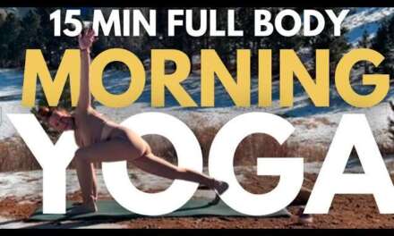 Morning Yoga Flow For A GREAT Day!