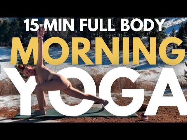 Morning Yoga Flow For A GREAT Day!