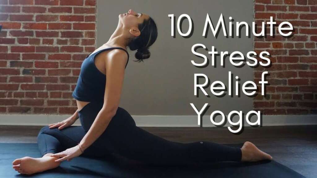 10-Minute Morning Yoga To Release Stress | Quick & Relaxing Routine