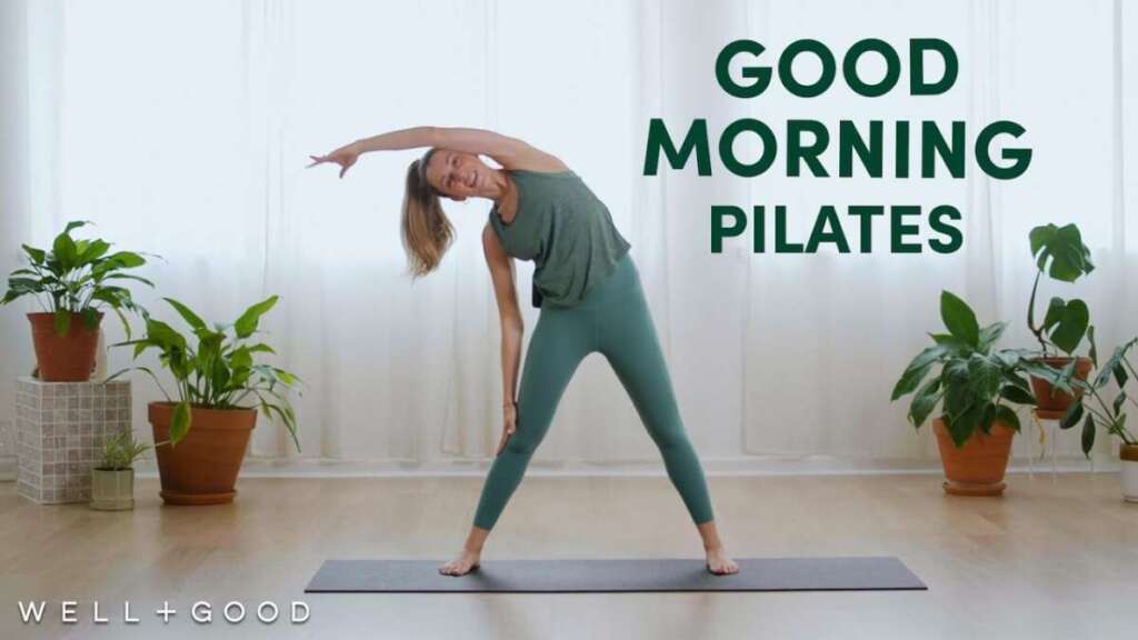8 Minute ‘Good Morning’ Pilates Stretch | Good Moves | Well+Good