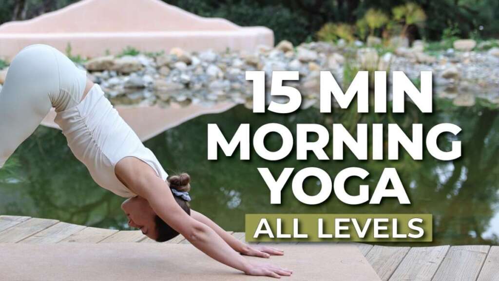 15 Min Morning Yoga To Feel Your Best | All Levels Full Body Stretch