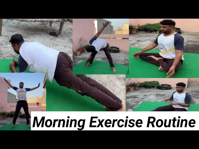 Daily Morning Exercise / Yoga Routine | Morning Yoga / Meditation / ManjeetGhorela