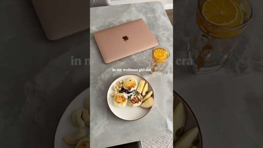 In My Wellness Girl Era | #healthyhabits #wellness #morning #yoga #workout