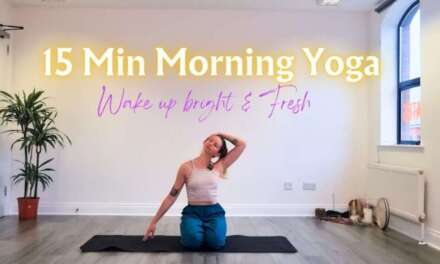 15min Morning Yoga Flow: Wake Up Bright & Fresh