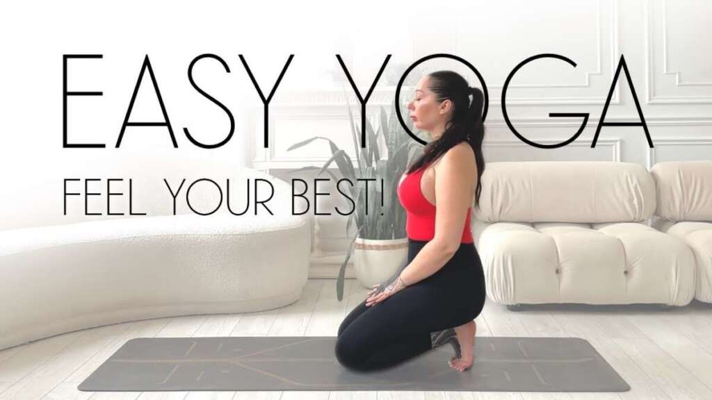 6 Min Easy Going Morning Yoga Stretches