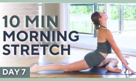 DAY 7 💚 10 Min Morning Yoga & Pilates – DEEP STRETCH – Yogalates Challenge