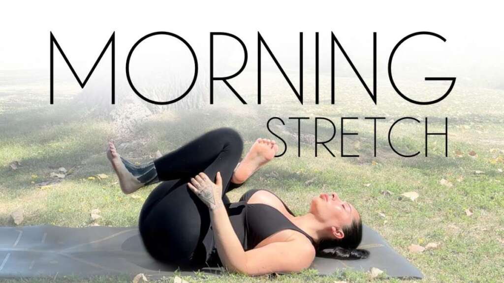 12 Min Morning Yoga Stretch & Release Tension