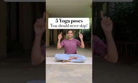 5 Yoga Poses Everyone Must Practice! #homeworkout #health #asana #exercise #yoga #fitness #routines