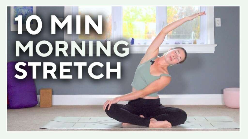 10 Min Morning Yoga For Beginners – Gentle Yoga To Wake Up