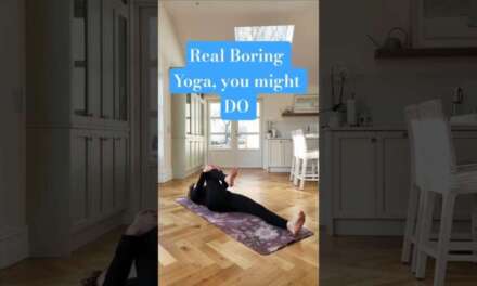 Simple Easy Morning Yoga Routine | Hips, Hamstrings, Low-Back Care #realyoga #morningyoga #yoga