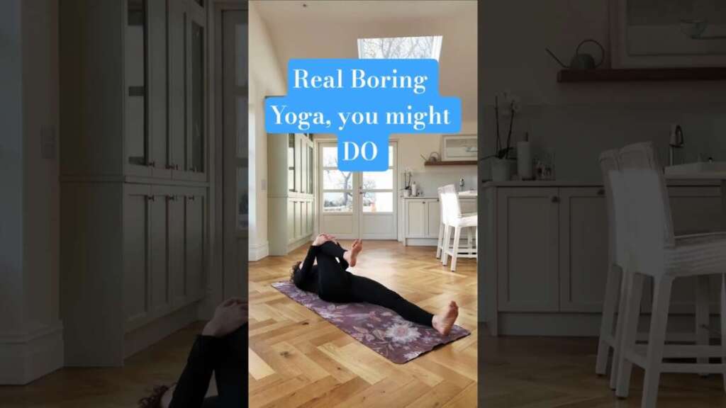 Simple Easy Morning Yoga Routine | Hips, Hamstrings, Low-Back Care #realyoga #morningyoga #yoga