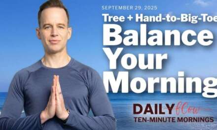 Beginner-Friendly : Balance & Focus | Ten-Minute Morning Yoga With Tree Pose & Hand-to-Big-Toe
